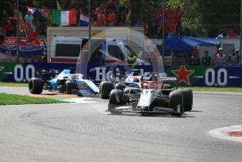 World © Octane Photographic Ltd. Formula 1 – Italian GP - Race. Alfa Romeo Racing C38 – Kimi Raikkonen. Autodromo Nazionale Monza, Monza, Italy. Sunday 8th September 2019.