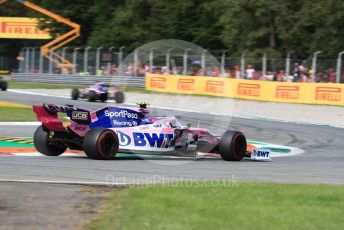 World © Octane Photographic Ltd. Formula 1 – Italian GP - Race. SportPesa Racing Point RP19 – Lance Stroll. Autodromo Nazionale Monza, Monza, Italy. Sunday 8th September 2019.