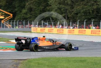 World © Octane Photographic Ltd. Formula 1 – Italian GP - Race. McLaren MCL34 – Lando Norris. Autodromo Nazionale Monza, Monza, Italy. Sunday 8th September 2019.