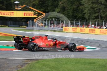 World © Octane Photographic Ltd. Formula 1 – Italian GP - Race. Scuderia Ferrari SF90 – Sebastian Vettel. Autodromo Nazionale Monza, Monza, Italy. Sunday 8th September 2019.