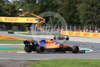 World © Octane Photographic Ltd. Formula 1 – Italian GP - Race. McLaren MCL34 – Carlos Sainz. Autodromo Nazionale Monza, Monza, Italy. Sunday 8th September 2019.