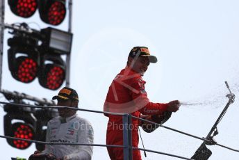 World © Octane Photographic Ltd. Formula 1 – Italian GP - Race Podium. Scuderia Ferrari SF90 – Charles Leclerc. Autodromo Nazionale Monza, Monza, Italy. Sunday 8th September 2019.