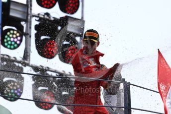World © Octane Photographic Ltd. Formula 1 – Italian GP - Race Podium. Scuderia Ferrari SF90 – Charles Leclerc. Autodromo Nazionale Monza, Monza, Italy. Sunday 8th September 2019.