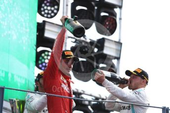 World © Octane Photographic Ltd. Formula 1 – Italian GP - Race Podium. Scuderia Ferrari SF90 – Charles Leclerc. Autodromo Nazionale Monza, Monza, Italy. Sunday 8th September 2019.