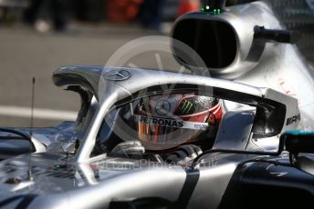 World © Octane Photographic Ltd. Formula 1 – Italian GP - Race Podium. Mercedes AMG Petronas Motorsport AMG F1 W10 EQ Power+ - Lewis Hamilton. Autodromo Nazionale Monza, Monza, Italy. Sunday 8th September 2019.