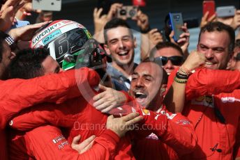 World © Octane Photographic Ltd. Formula 1 – Italian GP - Race Podium. Scuderia Ferrari SF90 – Charles Leclerc. Autodromo Nazionale Monza, Monza, Italy. Sunday 8th September 2019.