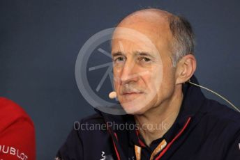 World © Octane Photographic Ltd. Formula 1 - Italian GP – Friday FIA Team Press Conference. Franz Tost – Team Principal of Scuderia Toro Rosso. Autodromo Nazionale Monza, Monza, Italy. Friday 6th September 2019.