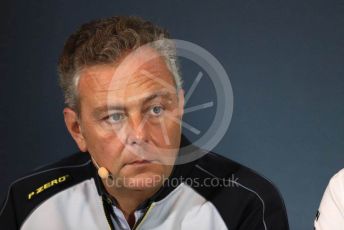 World © Octane Photographic Ltd. Formula 1 - Italian GP - Friday FIA Team Press Conference. Mario Isola – Pirelli Head of Car Racing. Autodromo Nazionale Monza, Monza, Italy. Friday 6th September 2019.