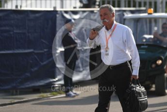 World © Octane Photographic Ltd. Formula 1 - Italian GP - Paddock. Chase Carey - Chief Executive Officer of the Formula One Group. Autodromo Nazionale Monza, Monza, Italy. Saturday 7th September 2019.