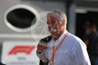 World © Octane Photographic Ltd. Formula 1 - Italian GP - Paddock. Chase Carey - Chief Executive Officer of the Formula One Group. Autodromo Nazionale Monza, Monza, Italy. Saturday 7th September 2019.