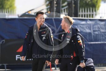 World © Octane Photographic Ltd. Formula 1 – Italian GP - Paddock. Aston Martin Red Bull Racing RB15 – Alexander Albon. Autodromo Nazionale Monza, Monza, Italy. Saturday 7th September 2019.