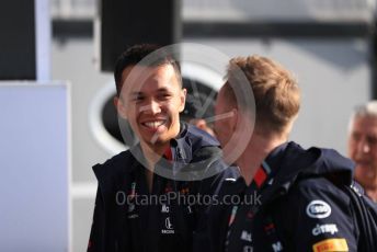 World © Octane Photographic Ltd. Formula 1 – Italian GP - Paddock. Aston Martin Red Bull Racing RB15 – Alexander Albon. Autodromo Nazionale Monza, Monza, Italy. Saturday 7th September 2019.