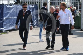 World © Octane Photographic Ltd. Formula 1 - Italian GP - Paddock. Jean Todt – President of FIA. Autodromo Nazionale Monza, Monza, Italy. Saturday 7th September 2019.