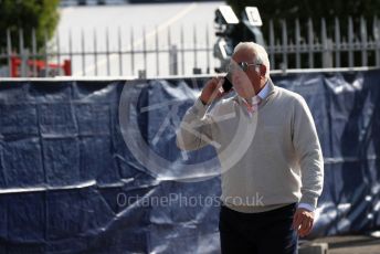 World © Octane Photographic Ltd. Formula 1 - Italian GP - Paddock. Lance Stroll father Lawrence Stroll - investor, part-owner of SportPesa Racing Point. Autodromo Nazionale Monza, Monza, Italy. Saturday 7th September 2019.