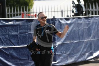 World © Octane Photographic Ltd. Formula 1 – Italian GP - Paddock. ROKiT Williams Racing FW42 – Robert Kubica. Autodromo Nazionale Monza, Monza, Italy. Saturday 7th September 2019.