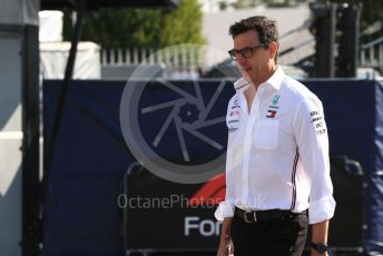 World © Octane Photographic Ltd. Formula 1 - Italian GP - Paddock. Toto Wolff - Executive Director & Head of Mercedes - Benz Motorsport. Autodromo Nazionale Monza, Monza, Italy. Saturday 7th September 2019.