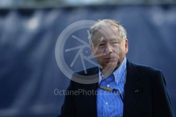 World © Octane Photographic Ltd. Formula 1 - Italian GP - Paddock. Jean Todt – President of FIA. Autodromo Nazionale Monza, Monza, Italy. Sunday 8th September 2019.