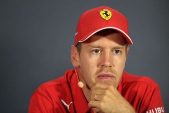 World © Octane Photographic Ltd. Formula 1 – Italian GP. FIA Drivers Press Conference. Scuderia Ferrari – Sebastian Vettel. Autodromo Nazionale Monza, Monza, Italy. Thursday 4th September 2019.