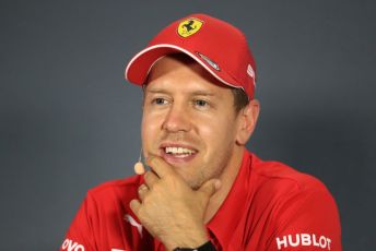 World © Octane Photographic Ltd. Formula 1 – Italian GP. FIA Drivers Press Conference. Scuderia Ferrari – Sebastian Vettel. Autodromo Nazionale Monza, Monza, Italy. Thursday 4th September 2019.