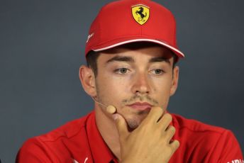 World © Octane Photographic Ltd. Formula 1 – Italian GP - Paddock. Scuderia Ferrari – Charles Leclerc. Autodromo Nazionale Monza, Monza, Italy. Thursday 4th September 2019.