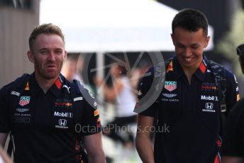 World © Octane Photographic Ltd. Formula 1 – Italian GP - Paddock. Aston Martin Red Bull Racing RB15 – Alexander Albon. Autodromo Nazionale Monza, Monza, Italy. Thursday 4th September 2019.