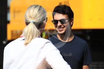 World © Octane Photographic Ltd. Formula 1 – Italian GP - Paddock. SportPesa Racing Point RP19 - Sergio Perez. Autodromo Nazionale Monza, Monza, Italy. Thursday 4th September 2019.