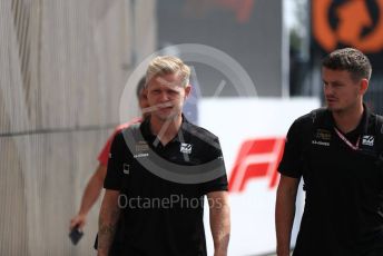 World © Octane Photographic Ltd. Formula 1 – Italian GP - Paddock. Rich Energy Haas F1 Team VF19 – Kevin Magnussen. Autodromo Nazionale Monza, Monza, Italy. Thursday 4th September 2019.