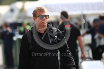 World © Octane Photographic Ltd. Formula 1 – Italian GP - Paddock. Alfa Romeo Racing C38 – Kimi Raikkonen. Autodromo Nazionale Monza, Monza, Italy. Thursday 4th September 2019.