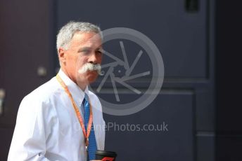 World © Octane Photographic Ltd. Formula 1 - Italian GP - Paddock. Chase Carey - Chief Executive Officer of the Formula One Group. Autodromo Nazionale Monza, Monza, Italy. Thursday 4th September 2019.
