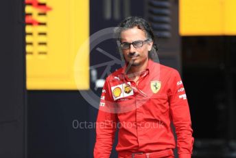 World © Octane Photographic Ltd. Formula 1 - Italian GP - Paddock. Laurent Mekies – Sporting Director of Scuderia Ferrari. Autodromo Nazionale Monza, Monza, Italy. Thursday 4th September 2019.