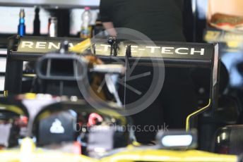 World © Octane Photographic Ltd. Formula 1 – Italian GP - Paddock. Renault Sport F1 Team RS19. Autodromo Nazionale Monza, Monza, Italy. Thursday 4th September 2019.