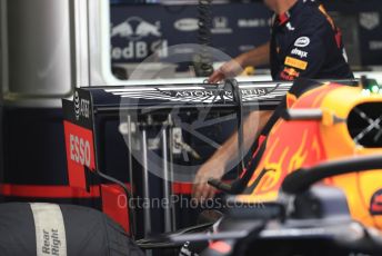 World © Octane Photographic Ltd. Formula 1 – Italian GP - Pit Lane. Aston Martin Red Bull Racing RB15. Autodromo Nazionale Monza, Monza, Italy. Thursday 4th September 2019.