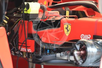World © Octane Photographic Ltd. Formula 1 – Italian GP - Pit Lane. Scuderia Ferrari SF90. Autodromo Nazionale Monza, Monza, Italy. Thursday 4th September 2019.