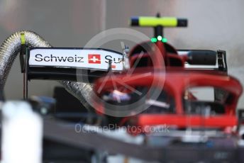 World © Octane Photographic Ltd. Formula 1 – Italian GP - Pit lane. Alfa Romeo Racing C38. Autodromo Nazionale Monza, Monza, Italy. Thursday 4th September 2019.