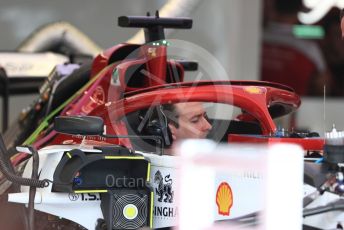World © Octane Photographic Ltd. Formula 1 – Italian GP - Pit lane. Alfa Romeo Racing C38. Autodromo Nazionale Monza, Monza, Italy. Thursday 4th September 2019.