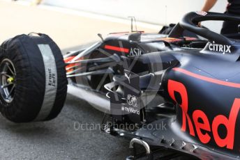 World © Octane Photographic Ltd. Formula 1 – Italian GP - Pit lane. Aston Martin Red Bull Racing RB15. Autodromo Nazionale Monza, Monza, Italy. Thursday 4th September 2019.