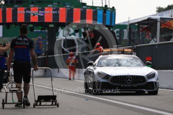 World © Octane Photographic Ltd. Formula 1 – Italian GP - Pit lane. Safety car. Autodromo Nazionale Monza, Monza, Italy. Thursday 4th September 2019.