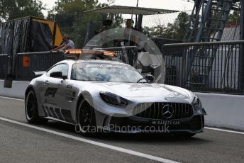 World © Octane Photographic Ltd. Formula 1 – Italian GP - Pit lane. Safety car. Autodromo Nazionale Monza, Monza, Italy. Thursday 4th September 2019.