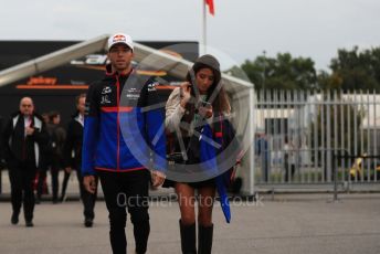 World © Octane Photographic Ltd. Formula 1 – Italian GP - Paddock. Scuderia Toro Rosso - Pierre Gasly. Autodromo Nazionale Monza, Monza, Italy. Friday 6th September 2019.