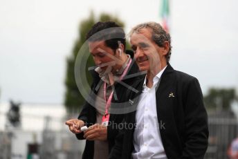 World © Octane Photographic Ltd. Formula 1 - Italian GP - Paddock. Alain Prost – Non-Executive Director Renault Sport Formula 1 Team. Autodromo Nazionale Monza, Monza, Italy. Friday 6th September 2019.