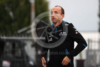 World © Octane Photographic Ltd. Formula 1 – Italian GP - Paddock. ROKiT Williams Racing FW42 – Robert Kubica. Autodromo Nazionale Monza, Monza, Italy. Friday 6th September 2019.