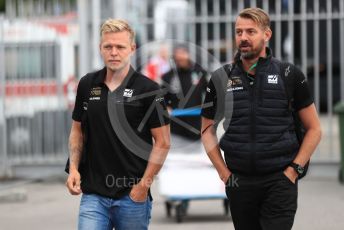 World © Octane Photographic Ltd. Formula 1 – Italian GP - Paddock. Rich Energy Haas F1 Team VF19 – Kevin Magnussen. Autodromo Nazionale Monza, Monza, Italy. Friday 6th September 2019.