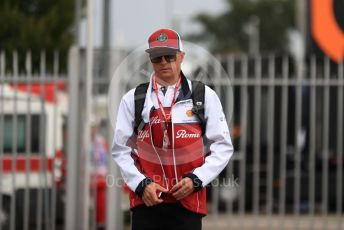 World © Octane Photographic Ltd. Formula 1 – Italian GP - Paddock. Alfa Romeo Racing C38 – Kimi Raikkonen. Autodromo Nazionale Monza, Monza, Italy. Friday 6th September 2019.