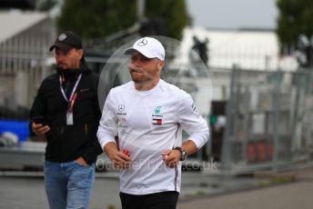 World © Octane Photographic Ltd. Formula 1 – Italian GP - Paddock. Mercedes AMG Petronas Motorsport AMG F1 W10 EQ Power+ - Valtteri Bottas. Autodromo Nazionale Monza, Monza, Italy. Friday 6th September 2019.