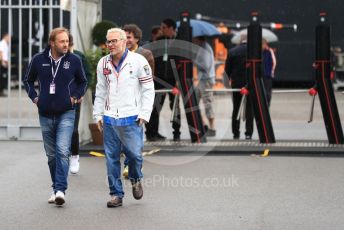 World © Octane Photographic Ltd. Formula 1 - Italian GP - Paddock. Jacques Villeneuve. Autodromo Nazionale Monza, Monza, Italy. Friday 6th September 2019.