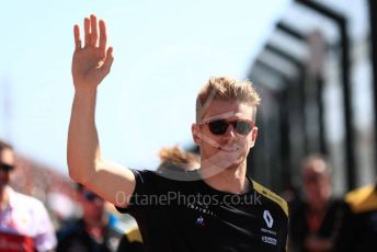 World © Octane Photographic Ltd. Formula 1 – Japanese GP - Drivers’ Parade. Renault Sport F1 Team RS19 – Nico Hulkenberg. Suzuka Circuit, Suzuka, Japan. Sunday 13th October 2019.