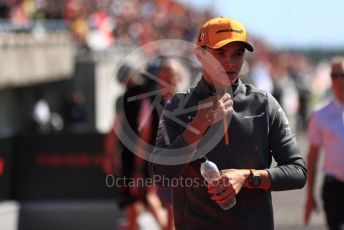World © Octane Photographic Ltd. Formula 1 – Japanese GP - Drivers’ Parade. McLaren MCL34 – Lando Norris. Suzuka Circuit, Suzuka, Japan. Sunday 13th October 2019.