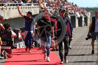 World © Octane Photographic Ltd. Formula 1 – Japanese GP - Drivers’ Parade. SportPesa Racing Point RP19 - Sergio Perez. Suzuka Circuit, Suzuka, Japan. Sunday 13th October 2019.