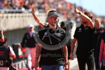 World © Octane Photographic Ltd. Formula 1 – Japanese GP - Drivers’ Parade. Haas F1 Team VF19 – Kevin Magnussen. Suzuka Circuit, Suzuka, Japan. Sunday 13th October 2019.