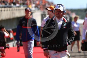 World © Octane Photographic Ltd. Formula 1 – Japanese GP - Drivers’ Parade. Mercedes AMG Petronas Motorsport AMG F1 W10 EQ Power+ - Valtteri Bottas. Suzuka Circuit, Suzuka, Japan. Sunday 13th October 2019.